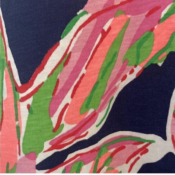 Lilly Pulitzer Palmetto Bright Navy In The Vias Dress - Picture 11 of 15